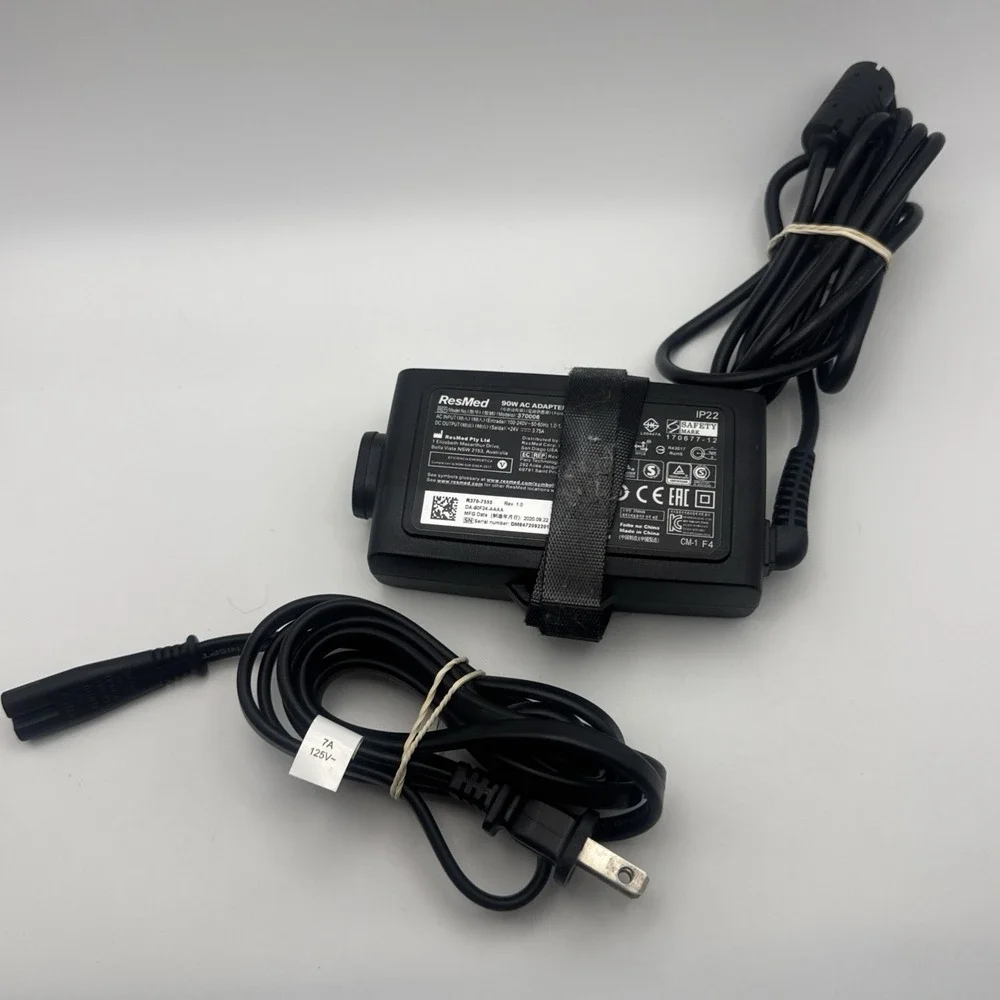ResMed 90W AC Adapter 370006 Power Supply Cord for AirCurve 10 / AirSense 10
